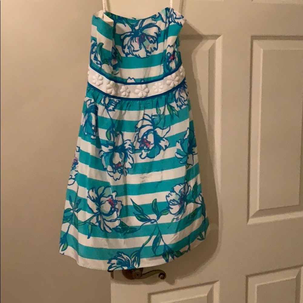 Lilly Pulitzer Strapless Dress